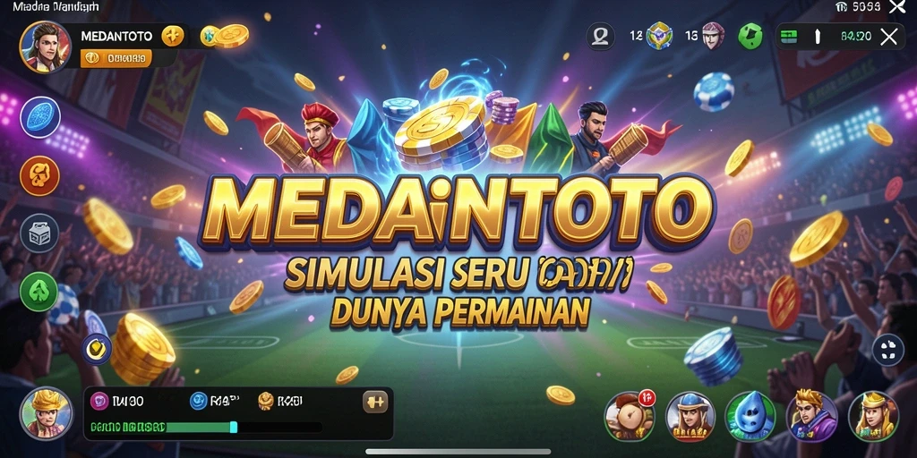 Tangkapan layar gameplay MEDANTOTO menampilkan pengalaman simulasi yang menarik.