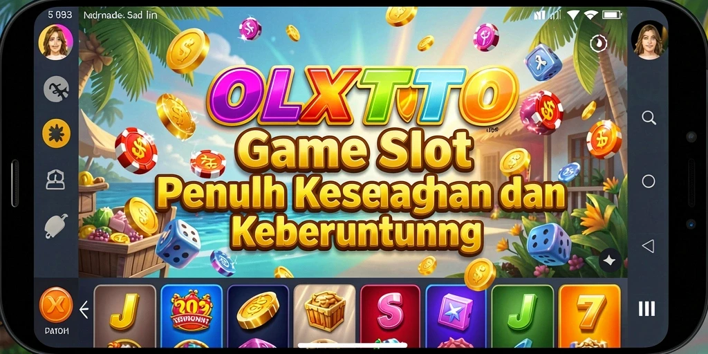 Screenshot gameplay OLXTOTO menampilkan grafik slot yang menarik dan efek suara memukau.