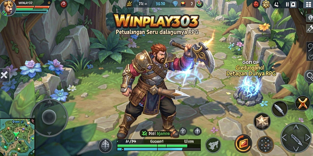 Tampilan menakjubkan dari gameplay RPG yang mengasyikkan.