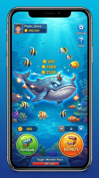 Screenshot tampilan aplikasi dunia777 yang menarik.